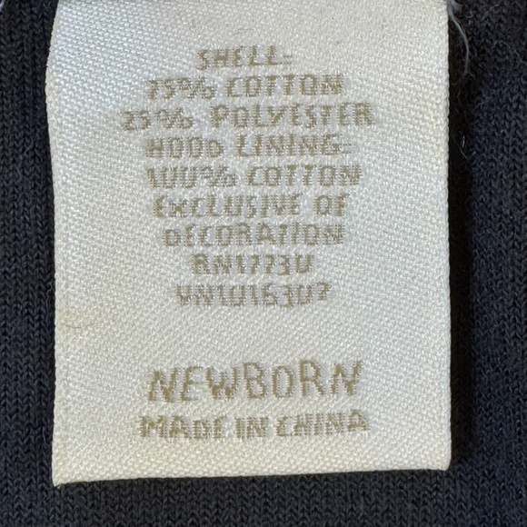 Disney Classic Pooh Train Newborn Black Velvet 2pc. Set Hoodie Jacket Pants 2009 - Picture 14 of 15